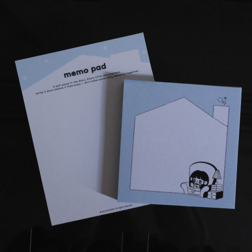 Stay Home Mini Memo Pad