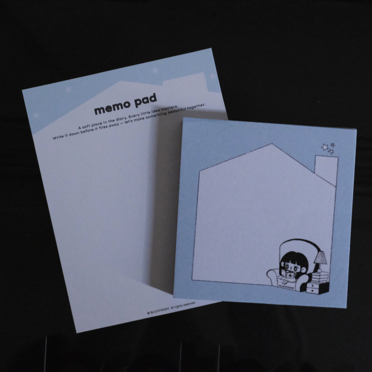 Stay Home Mini Memo Pad