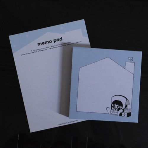 Stay Home Mini Memo Pad
