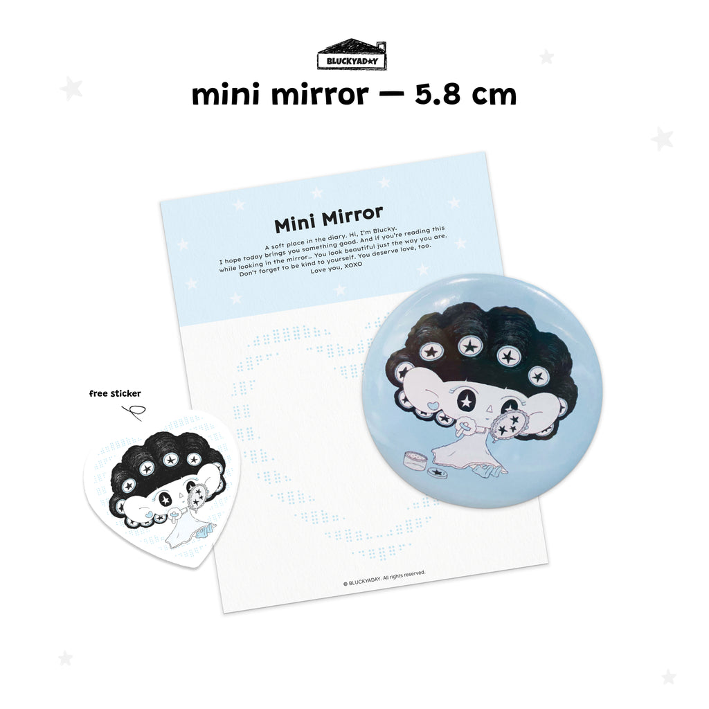 Stay Home Mini Mirror