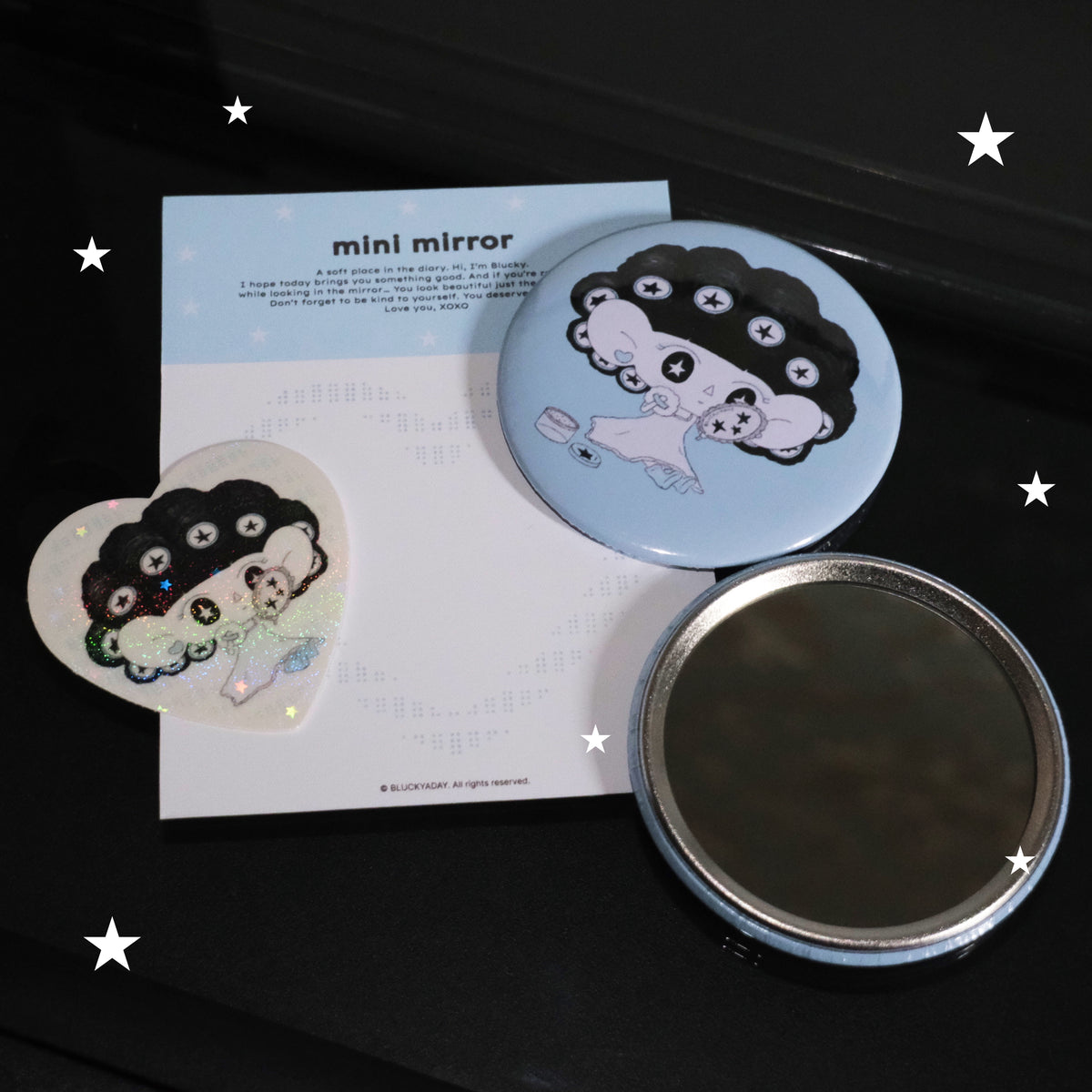 Stay Home Mini Mirror