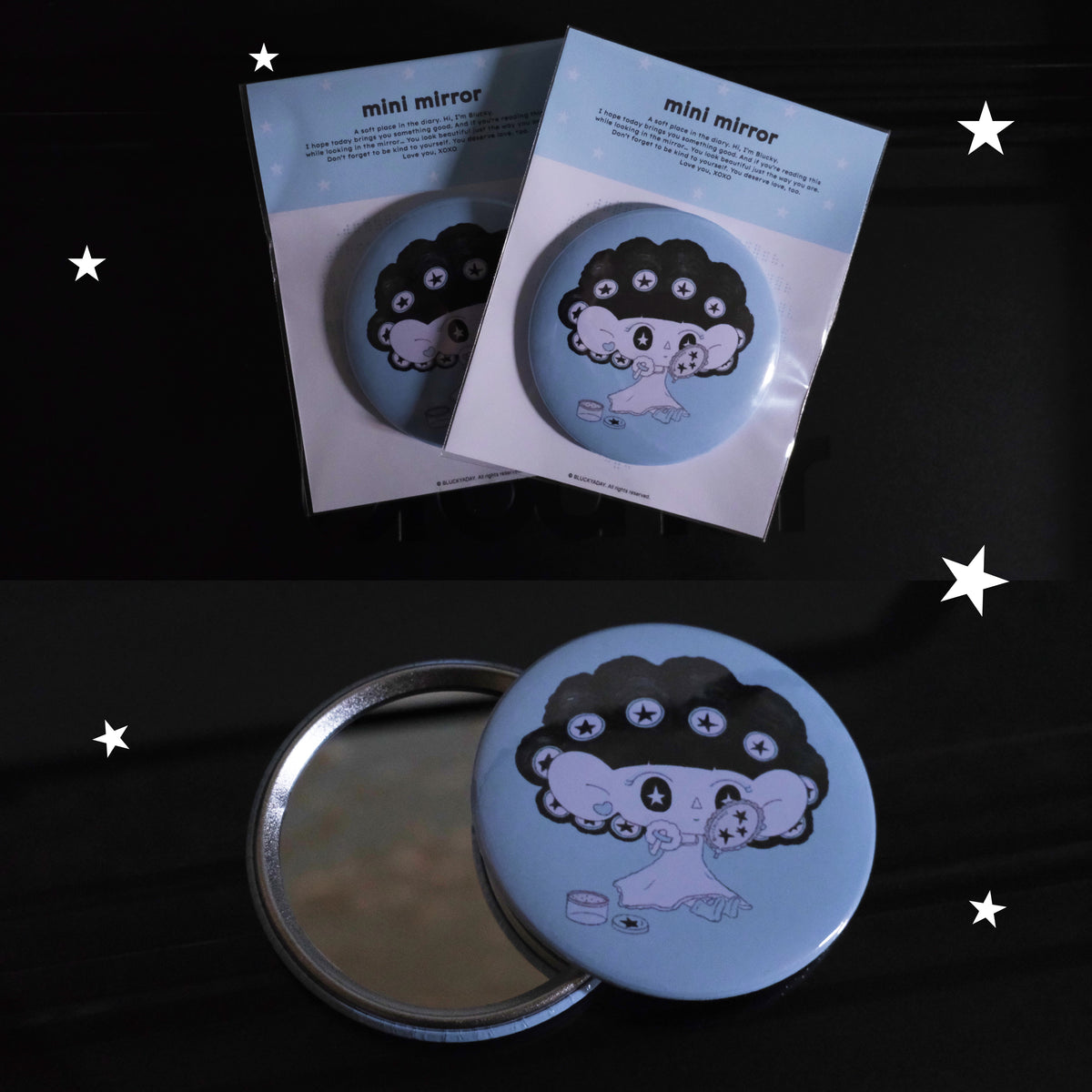 Stay Home Mini Mirror