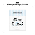 Sunday Morning Sticker Set
