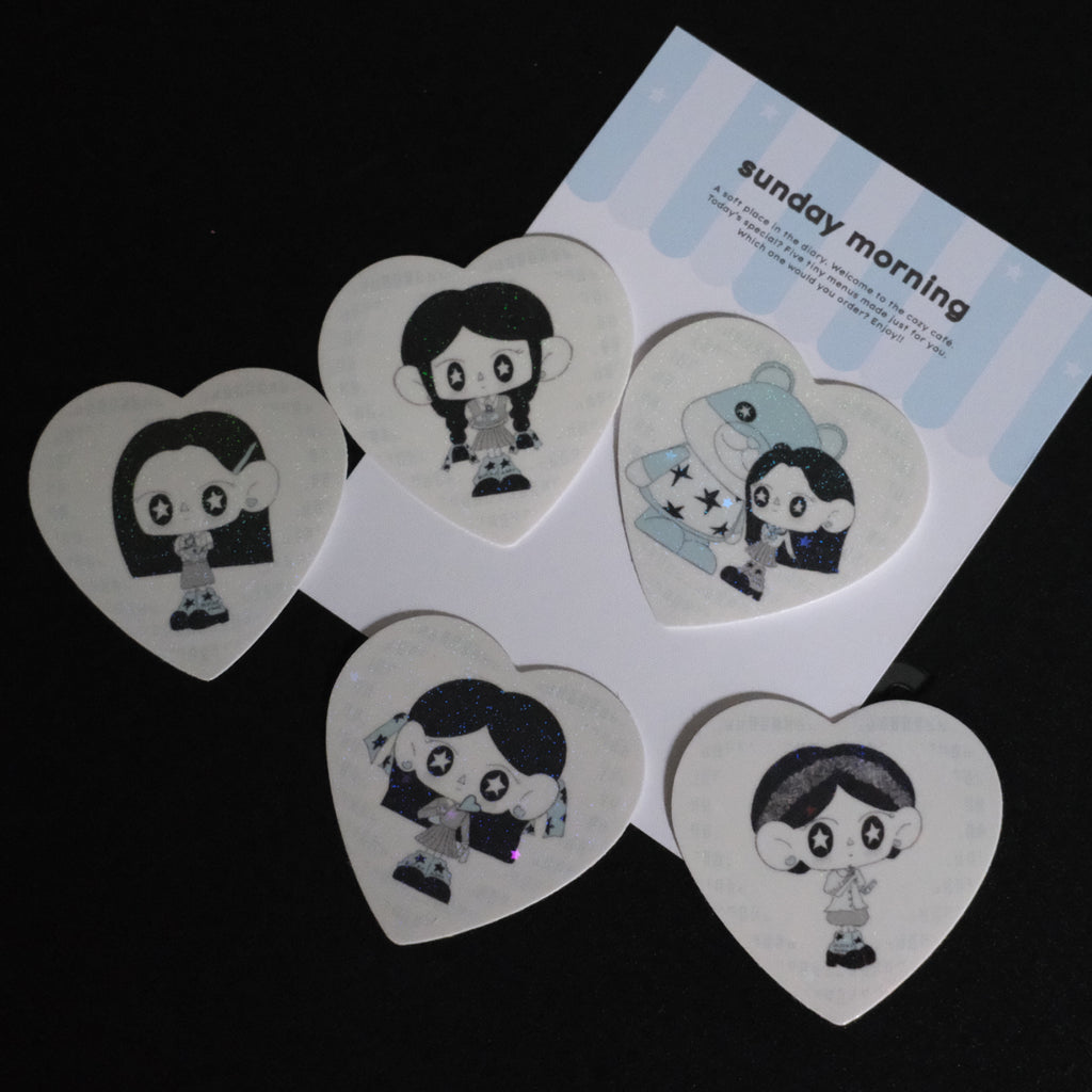 Sunday Morning Sticker Set