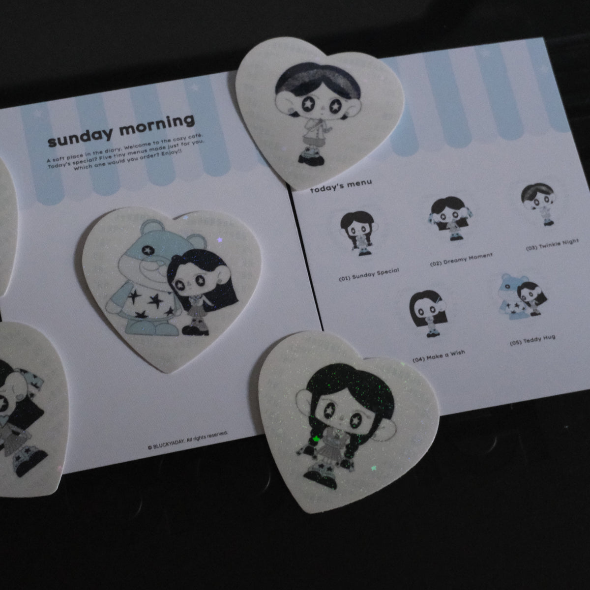Sunday Morning Sticker Set